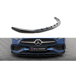 Σπόιλερ εμπρός προφυλακτήρα V.2 της Maxton Design για Mercedes-Benz C-Class AMG-Line (W206)